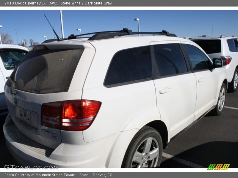 Stone White / Dark Slate Gray 2010 Dodge Journey SXT AWD