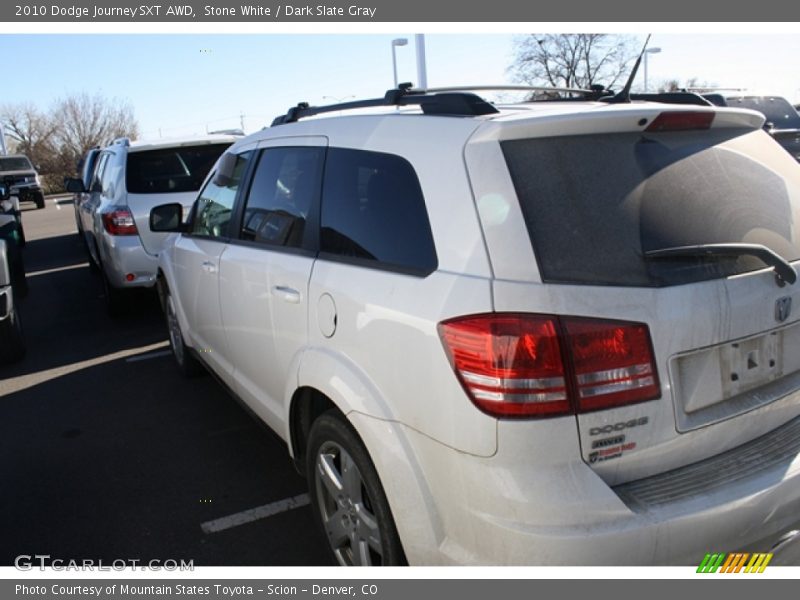 Stone White / Dark Slate Gray 2010 Dodge Journey SXT AWD