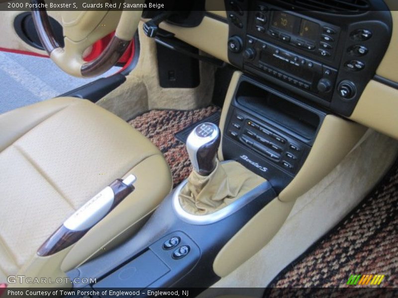 Guards Red / Savanna Beige 2000 Porsche Boxster S