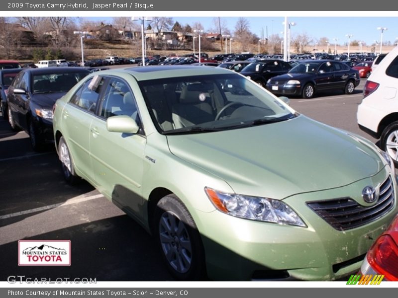 Jasper Pearl / Bisque 2009 Toyota Camry Hybrid