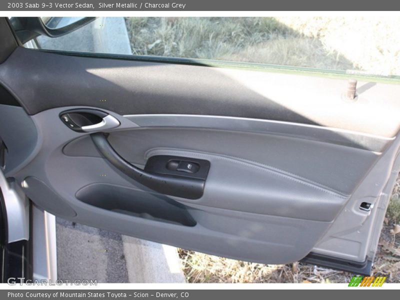 Silver Metallic / Charcoal Grey 2003 Saab 9-3 Vector Sedan