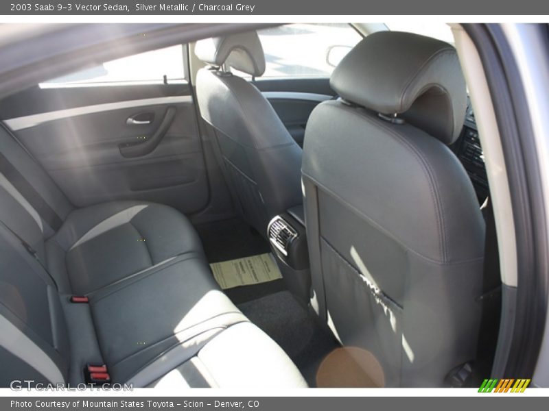 Silver Metallic / Charcoal Grey 2003 Saab 9-3 Vector Sedan