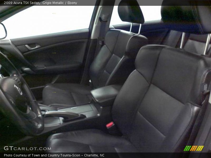 Grigio Metallic / Ebony 2009 Acura TSX Sedan