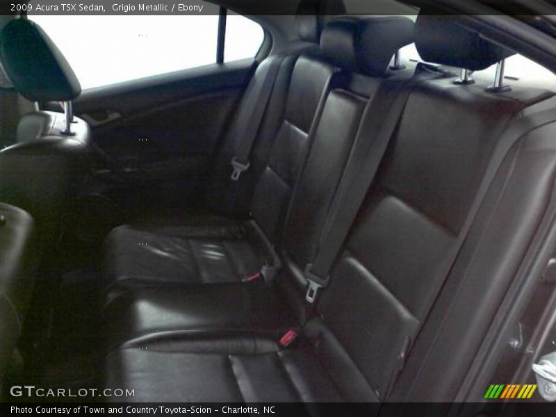 Grigio Metallic / Ebony 2009 Acura TSX Sedan