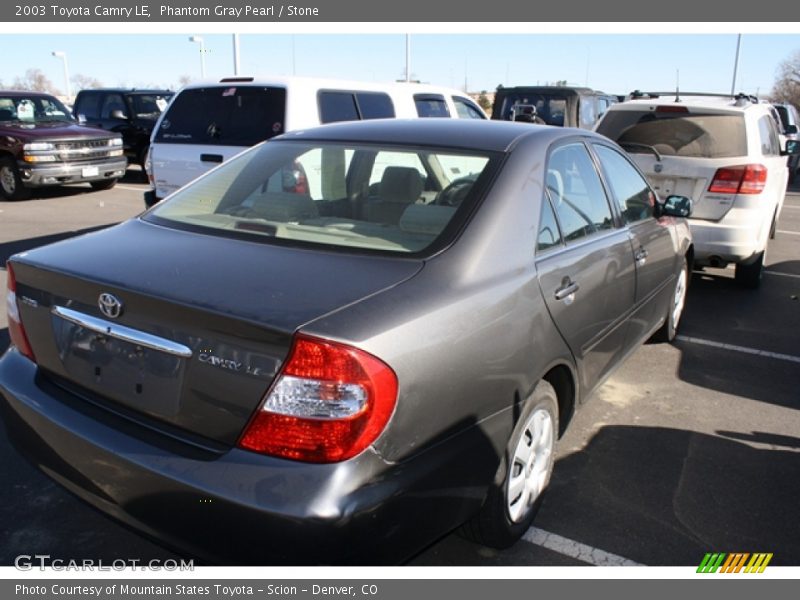 Phantom Gray Pearl / Stone 2003 Toyota Camry LE
