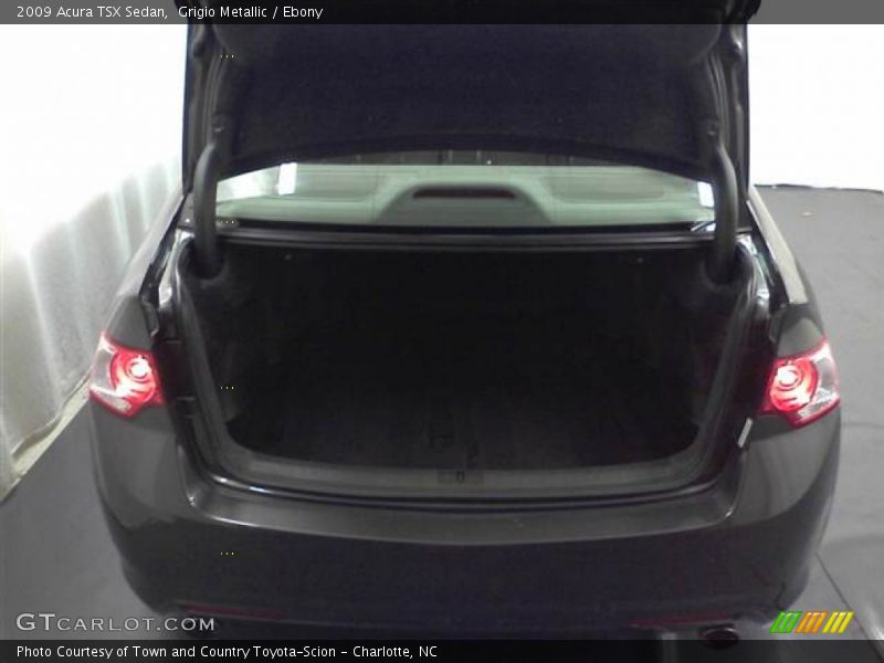 Grigio Metallic / Ebony 2009 Acura TSX Sedan