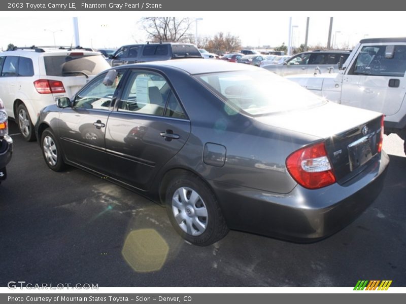 Phantom Gray Pearl / Stone 2003 Toyota Camry LE