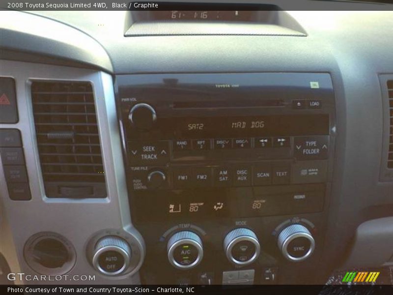 Black / Graphite 2008 Toyota Sequoia Limited 4WD