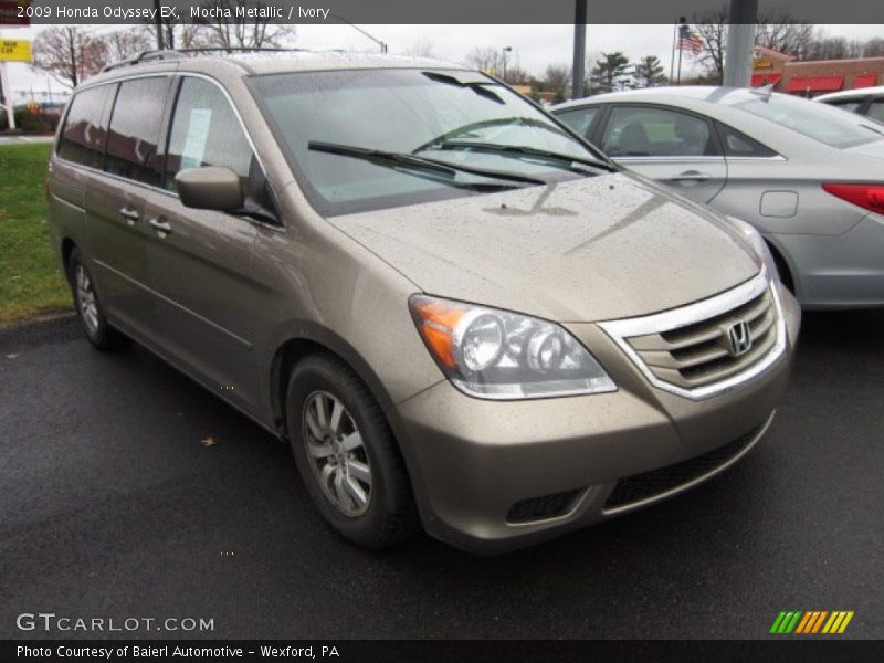 Mocha Metallic / Ivory 2009 Honda Odyssey EX