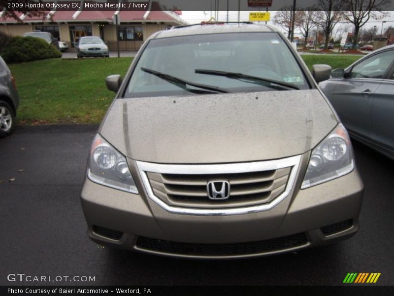 Mocha Metallic / Ivory 2009 Honda Odyssey EX