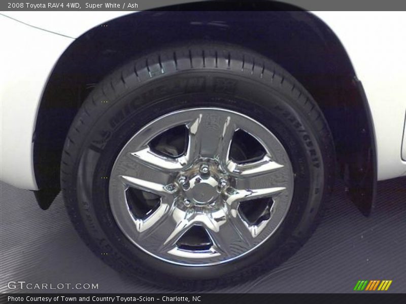 Super White / Ash 2008 Toyota RAV4 4WD