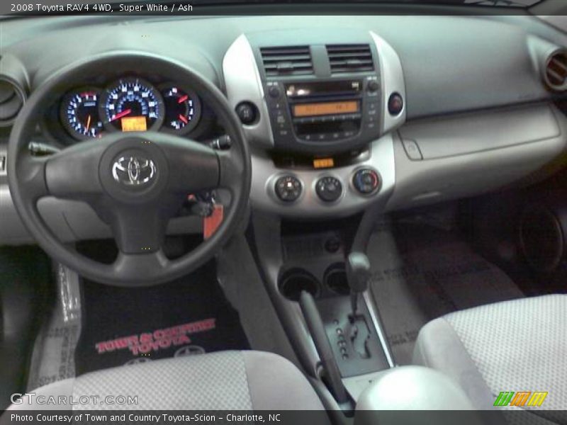 Super White / Ash 2008 Toyota RAV4 4WD