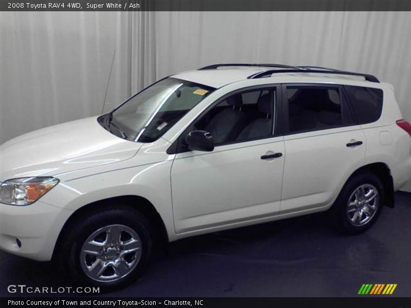 Super White / Ash 2008 Toyota RAV4 4WD