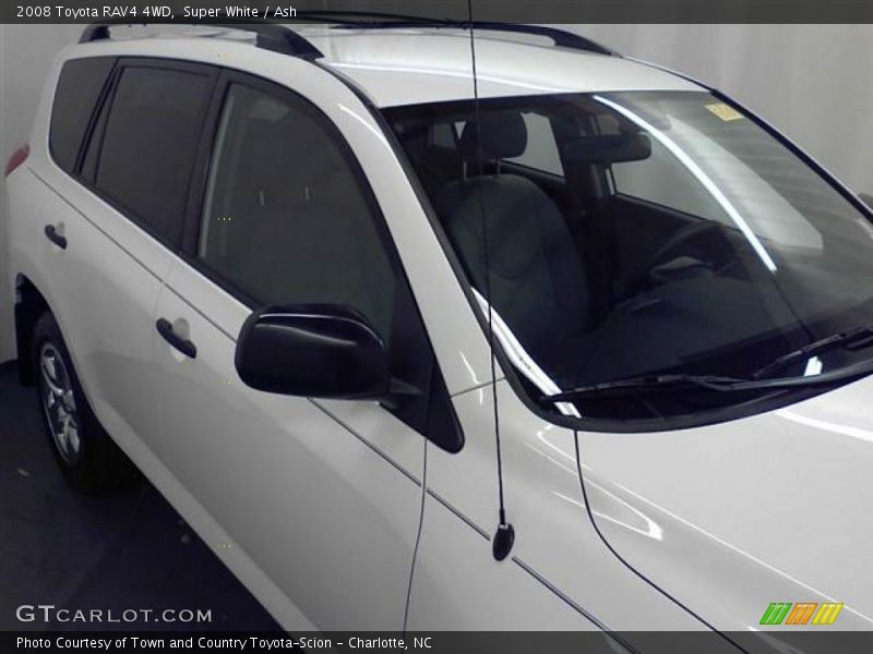 Super White / Ash 2008 Toyota RAV4 4WD