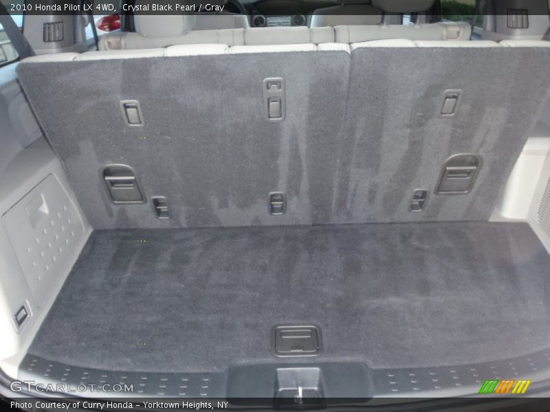 Crystal Black Pearl / Gray 2010 Honda Pilot LX 4WD