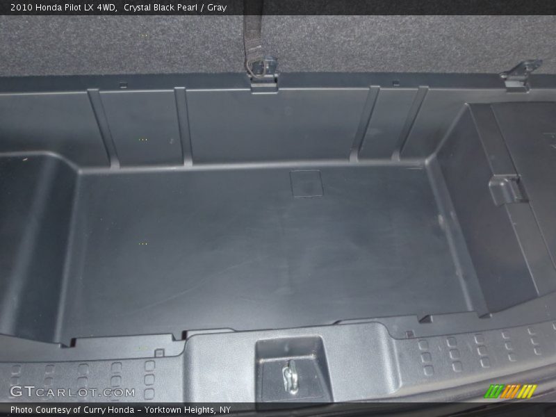 Crystal Black Pearl / Gray 2010 Honda Pilot LX 4WD
