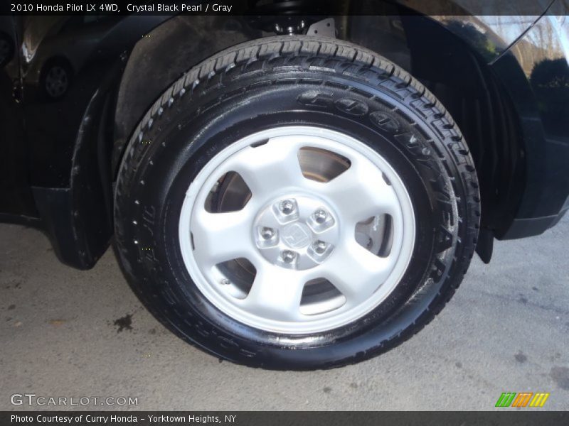Crystal Black Pearl / Gray 2010 Honda Pilot LX 4WD