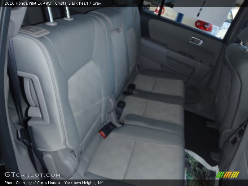 Crystal Black Pearl / Gray 2010 Honda Pilot LX 4WD