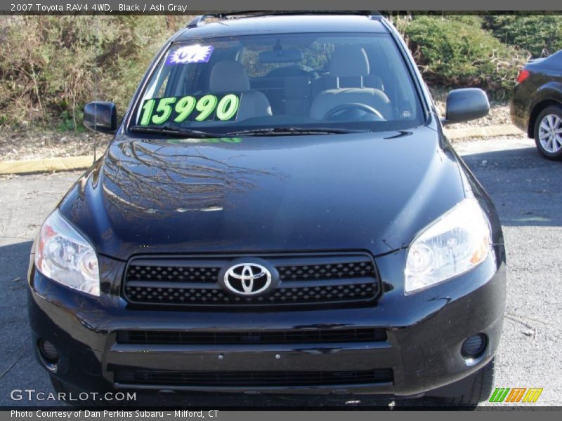 Black / Ash Gray 2007 Toyota RAV4 4WD