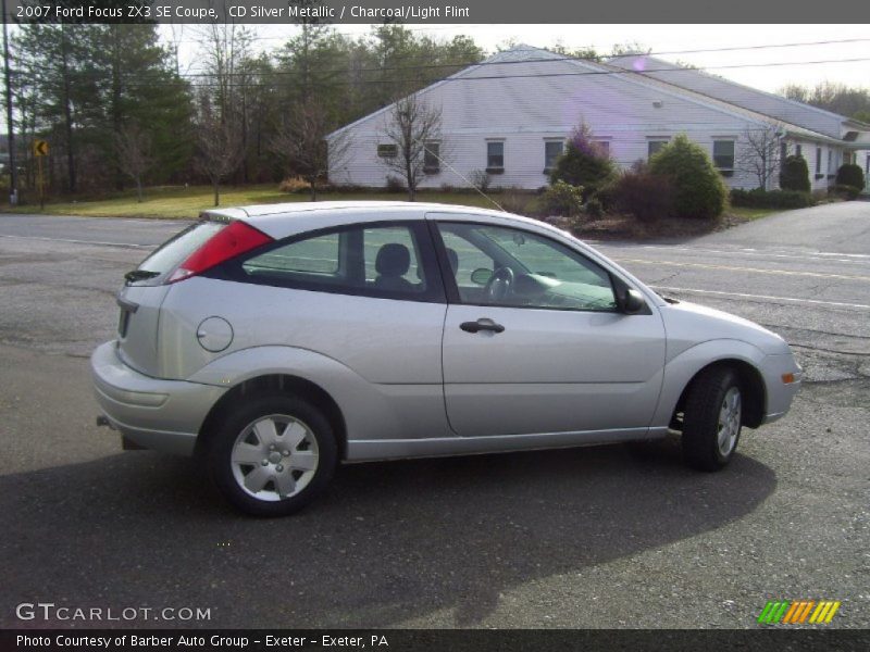 CD Silver Metallic / Charcoal/Light Flint 2007 Ford Focus ZX3 SE Coupe