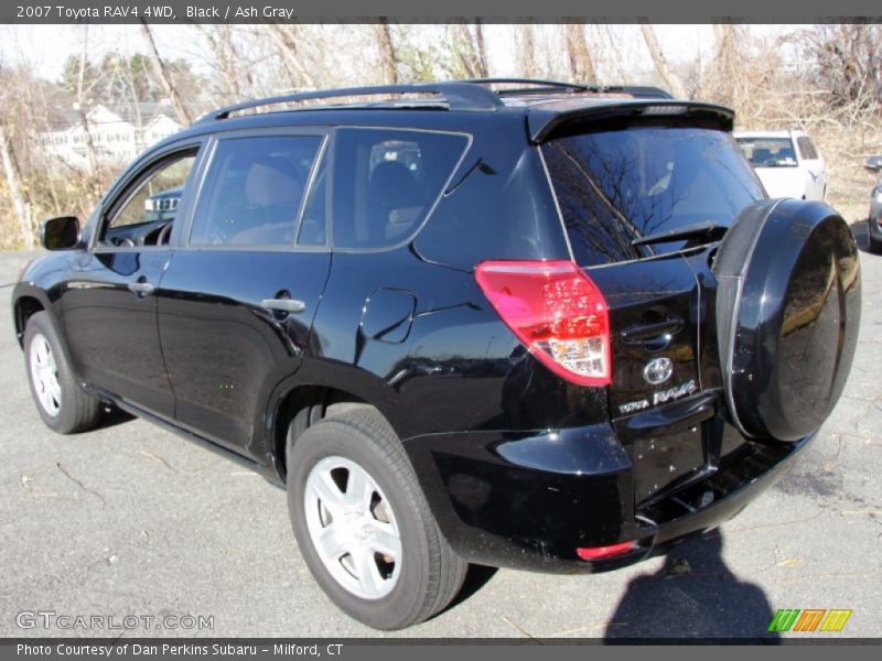 Black / Ash Gray 2007 Toyota RAV4 4WD