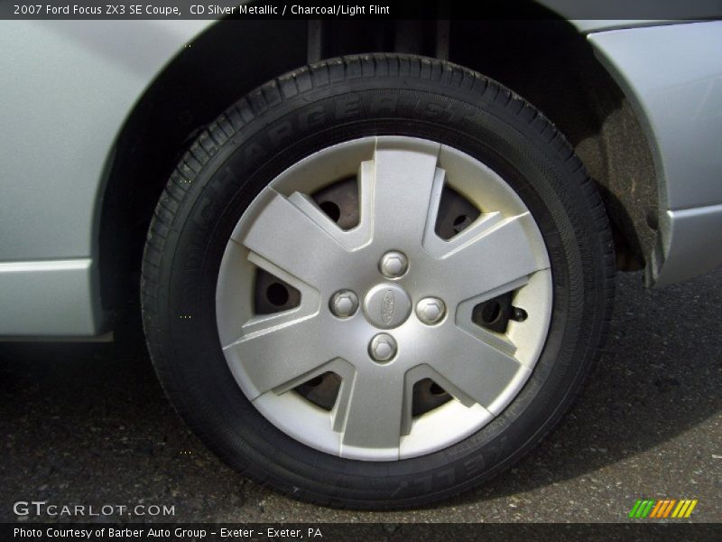CD Silver Metallic / Charcoal/Light Flint 2007 Ford Focus ZX3 SE Coupe
