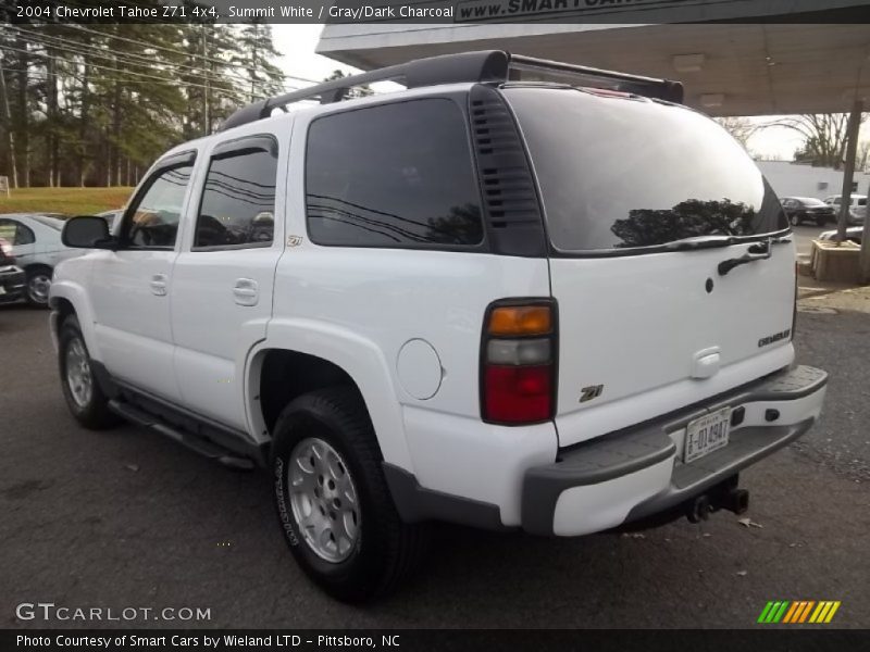 Summit White / Gray/Dark Charcoal 2004 Chevrolet Tahoe Z71 4x4