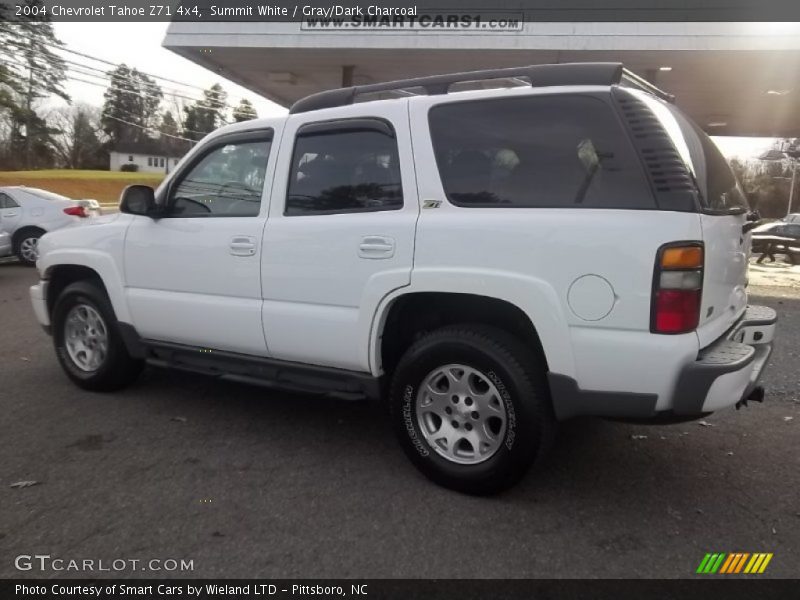 Summit White / Gray/Dark Charcoal 2004 Chevrolet Tahoe Z71 4x4
