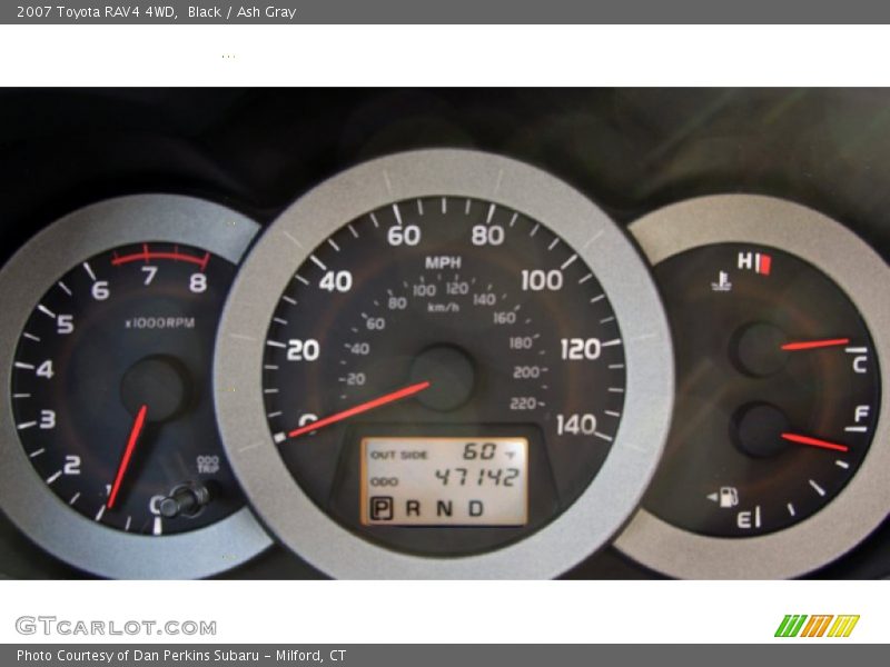 Black / Ash Gray 2007 Toyota RAV4 4WD