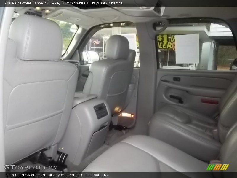 Summit White / Gray/Dark Charcoal 2004 Chevrolet Tahoe Z71 4x4