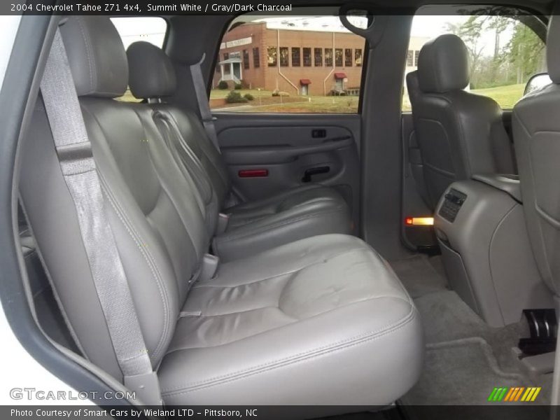 Summit White / Gray/Dark Charcoal 2004 Chevrolet Tahoe Z71 4x4
