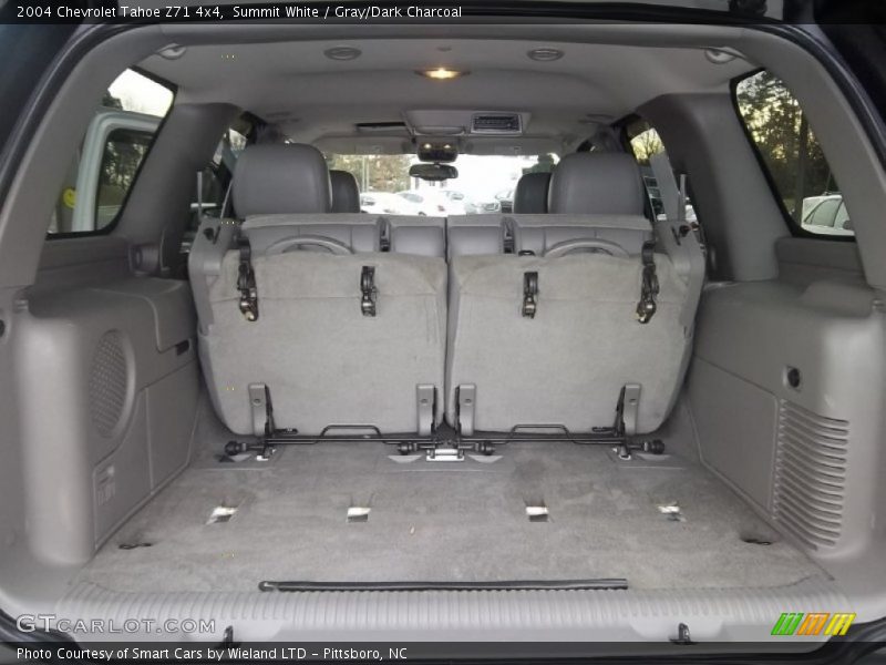 Summit White / Gray/Dark Charcoal 2004 Chevrolet Tahoe Z71 4x4