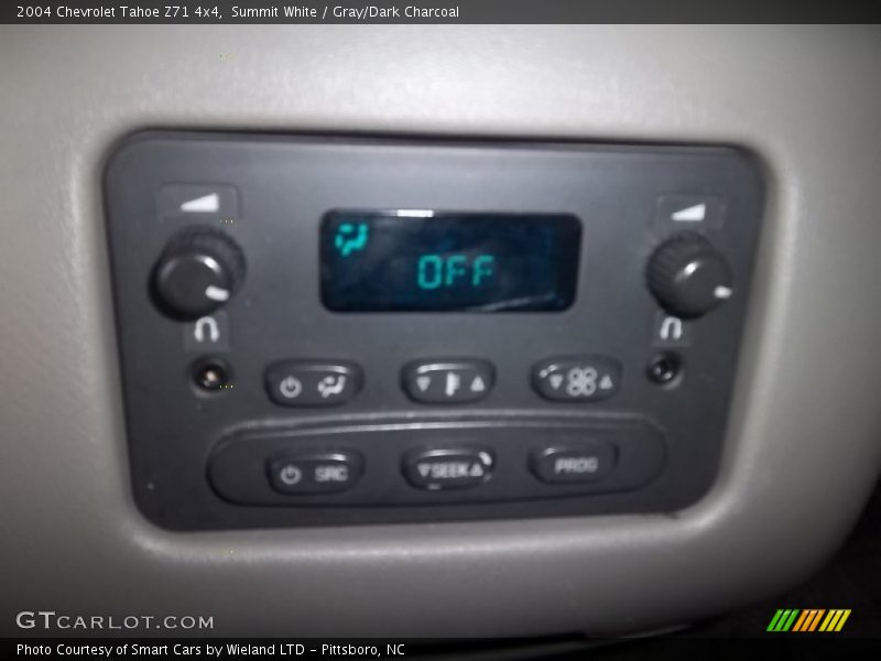 Summit White / Gray/Dark Charcoal 2004 Chevrolet Tahoe Z71 4x4