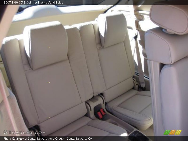 Jet Black / Sand Beige 2007 BMW X5 3.0si