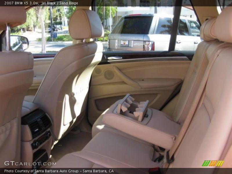 Jet Black / Sand Beige 2007 BMW X5 3.0si