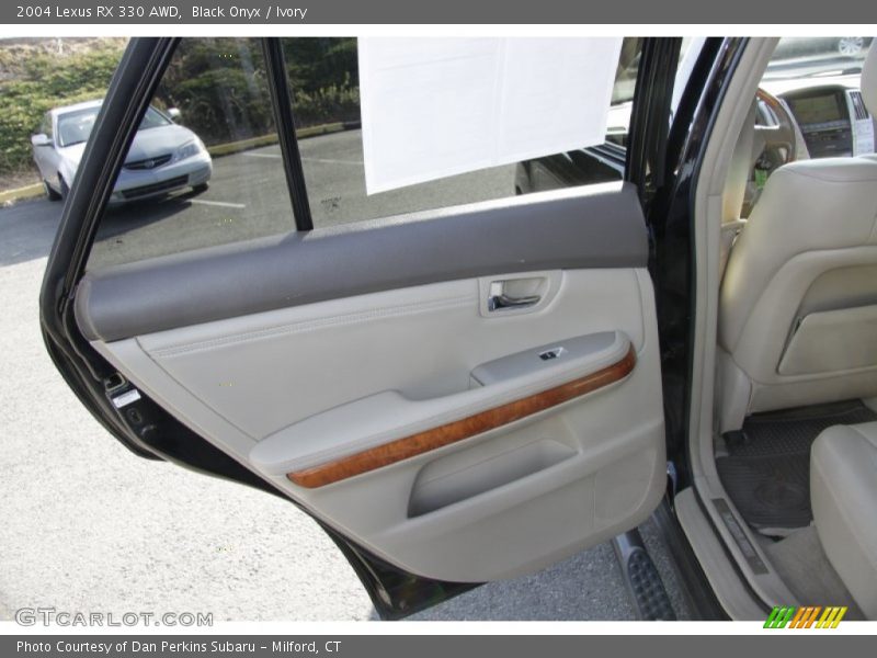 Black Onyx / Ivory 2004 Lexus RX 330 AWD