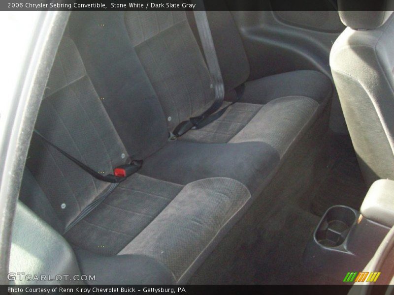Stone White / Dark Slate Gray 2006 Chrysler Sebring Convertible