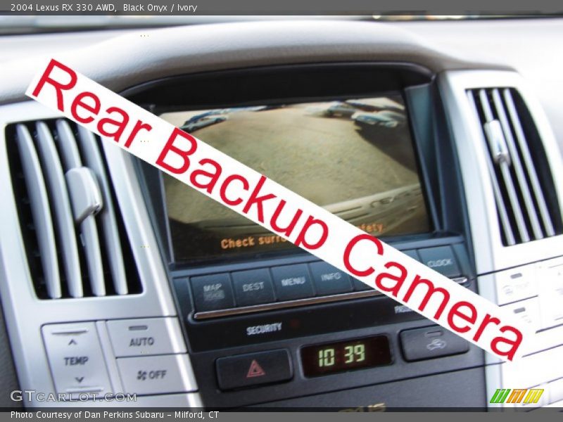 Black Onyx / Ivory 2004 Lexus RX 330 AWD