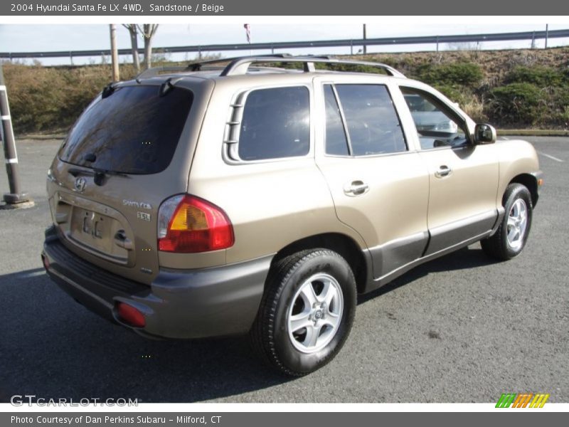 Sandstone / Beige 2004 Hyundai Santa Fe LX 4WD