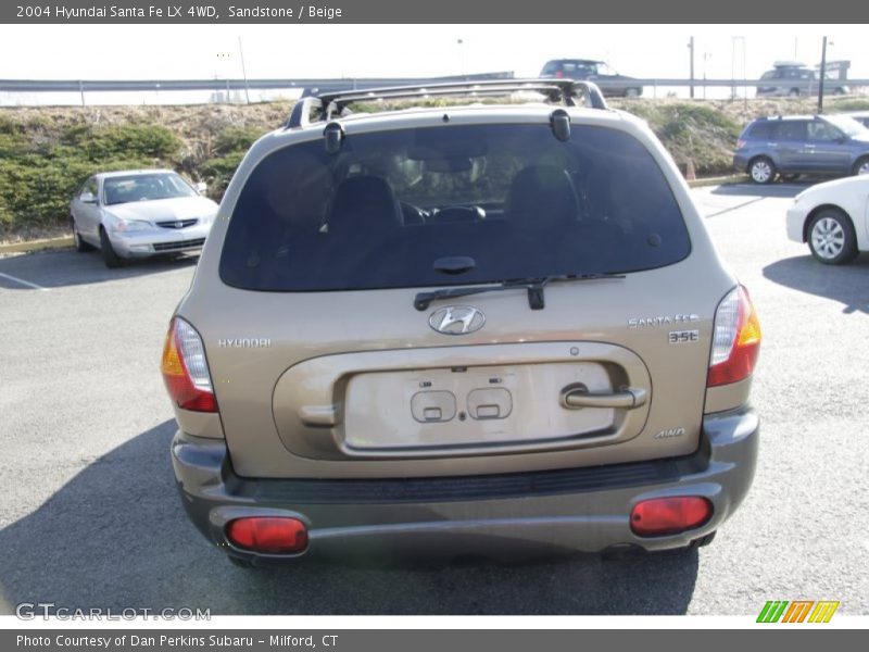 Sandstone / Beige 2004 Hyundai Santa Fe LX 4WD