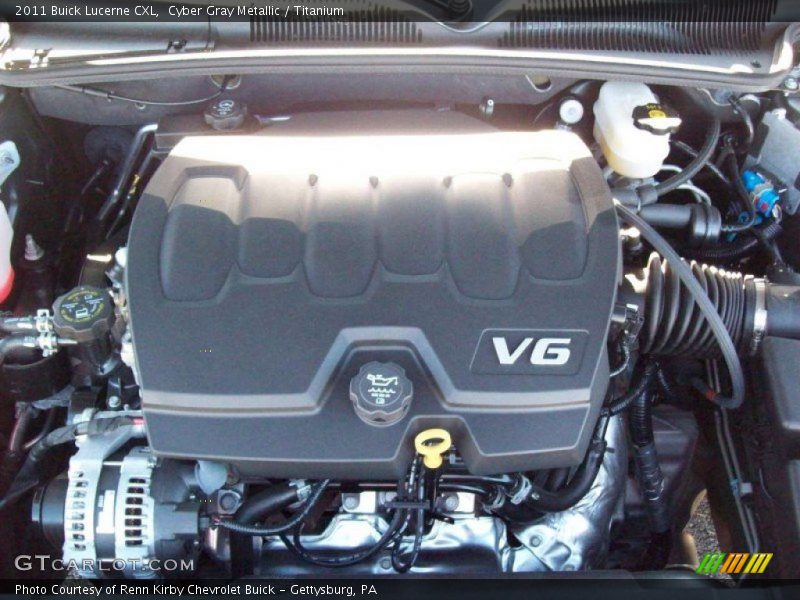 Cyber Gray Metallic / Titanium 2011 Buick Lucerne CXL