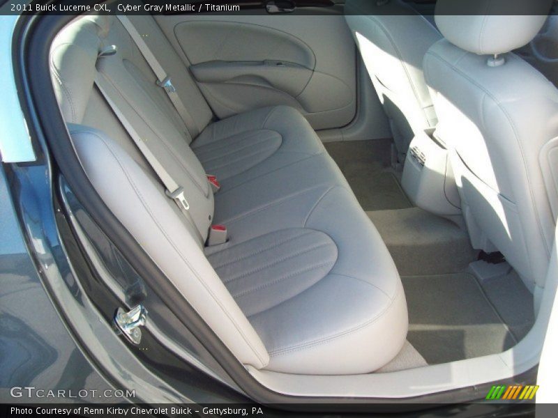 Cyber Gray Metallic / Titanium 2011 Buick Lucerne CXL