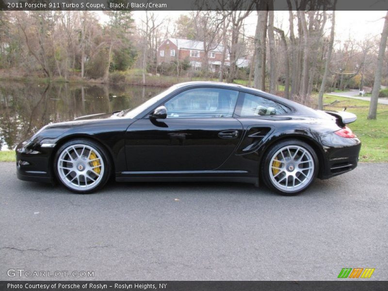 Turbo S in Black - 2011 Porsche 911 Turbo S Coupe