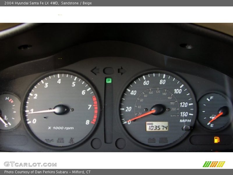 Sandstone / Beige 2004 Hyundai Santa Fe LX 4WD