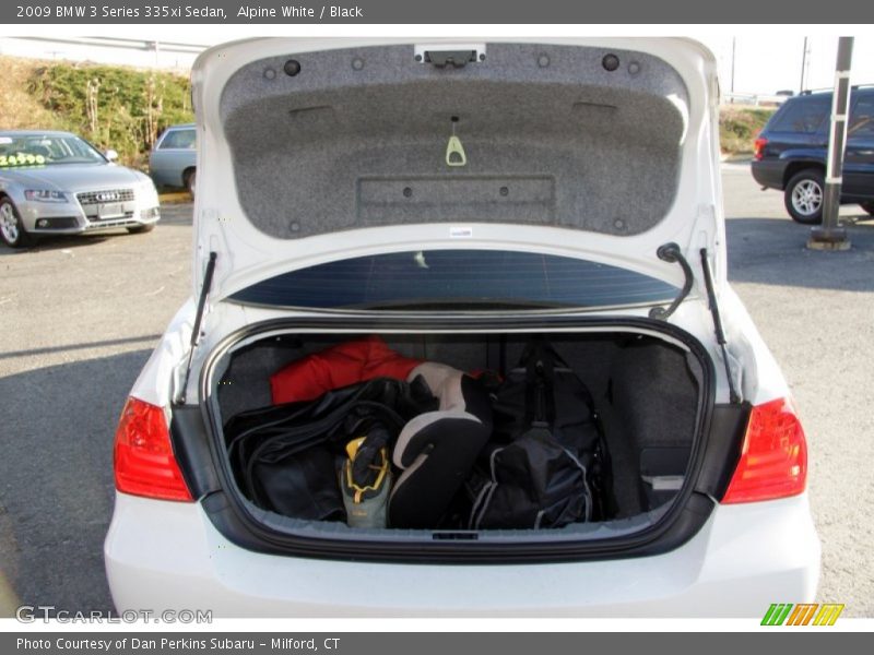 Alpine White / Black 2009 BMW 3 Series 335xi Sedan