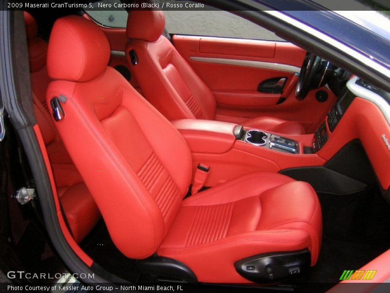  2009 GranTurismo S Rosso Corallo Interior