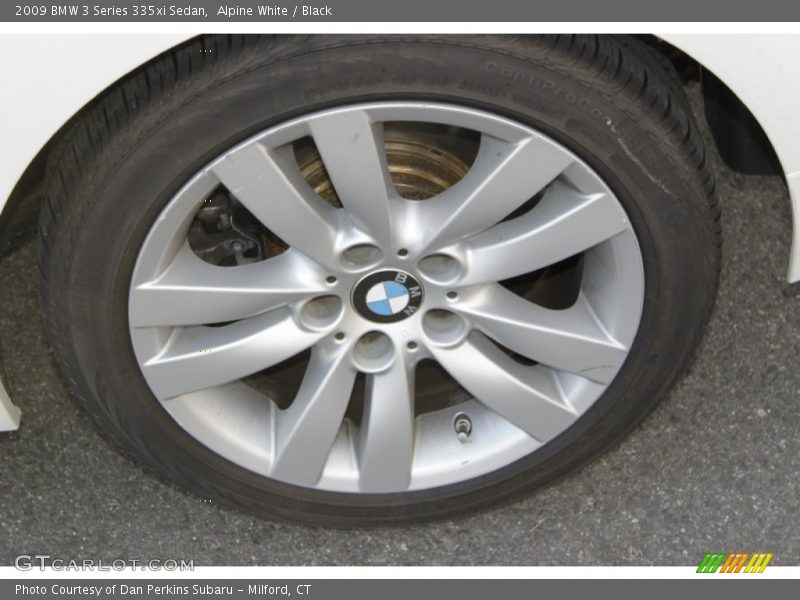 Alpine White / Black 2009 BMW 3 Series 335xi Sedan