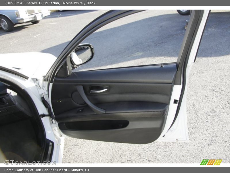 Alpine White / Black 2009 BMW 3 Series 335xi Sedan