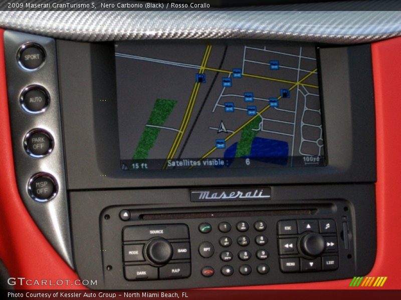 Navigation of 2009 GranTurismo S