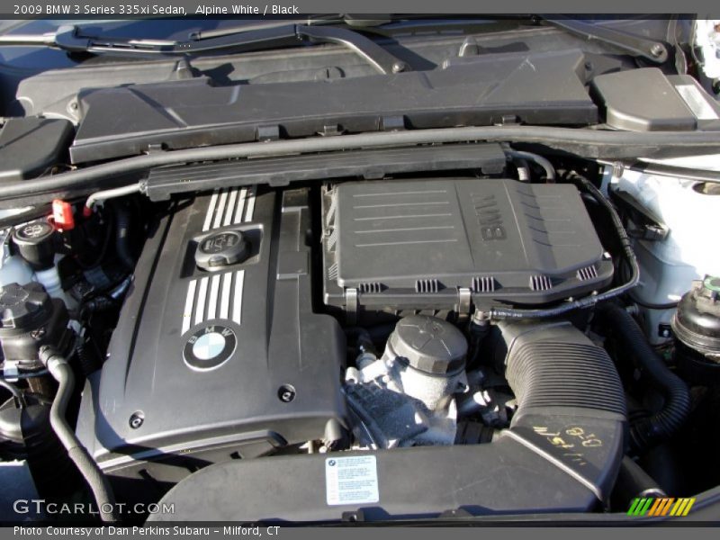 Alpine White / Black 2009 BMW 3 Series 335xi Sedan